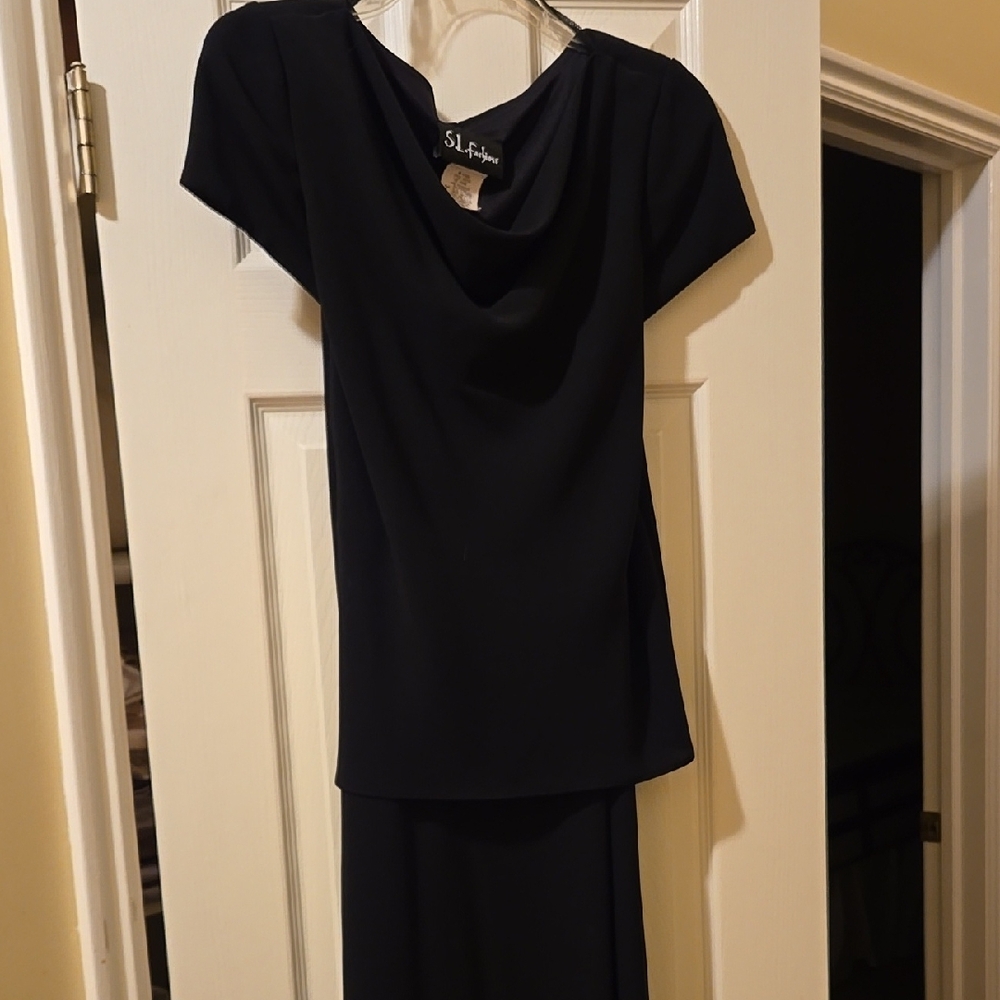 SL Fashions Black Dress
